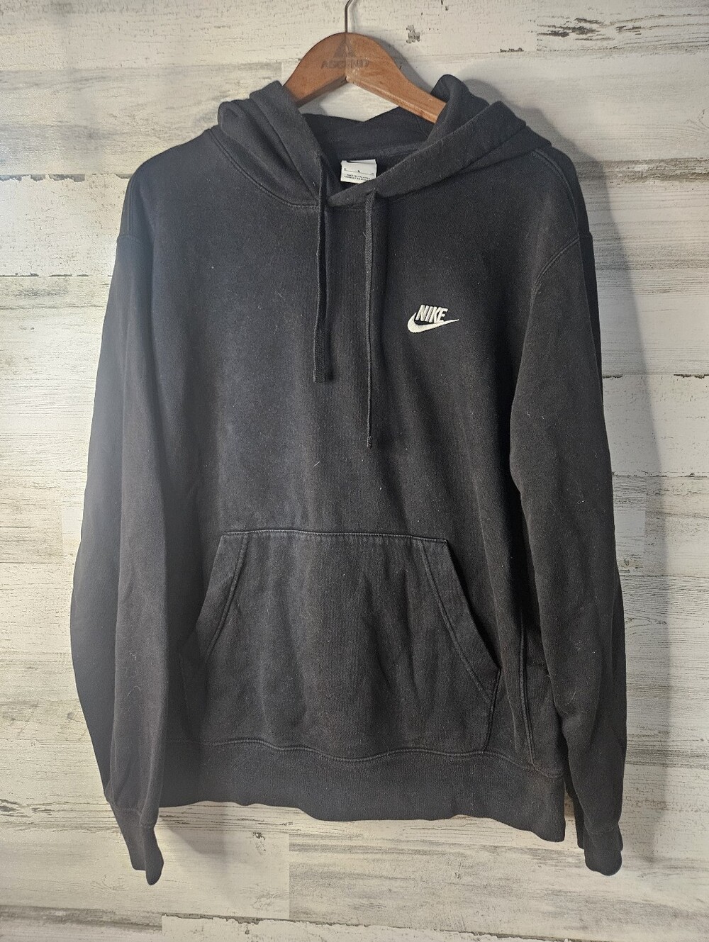 Womens Nike Hoodie Black with Logo Womens size Medium